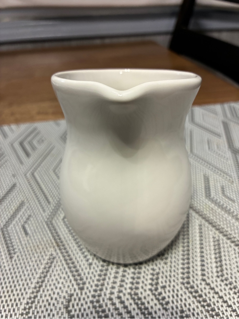Vintage Centura by Corning White Coupe Creamer - Picture 2 of 6